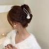 Pearl Korean Hair Accessories Hair Crab Clip Rabbit Shark Clip Female Hair Claw Girl's Headwear
