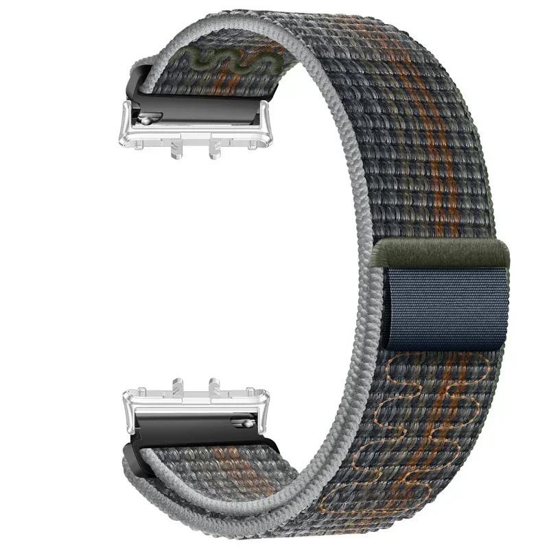 Nylon Loop Strap for Samsung Galaxy Fit 3 Adjustable Elastic Bracelet Watchband for iWatch Samsung Galaxy Fit3 Band Accessories