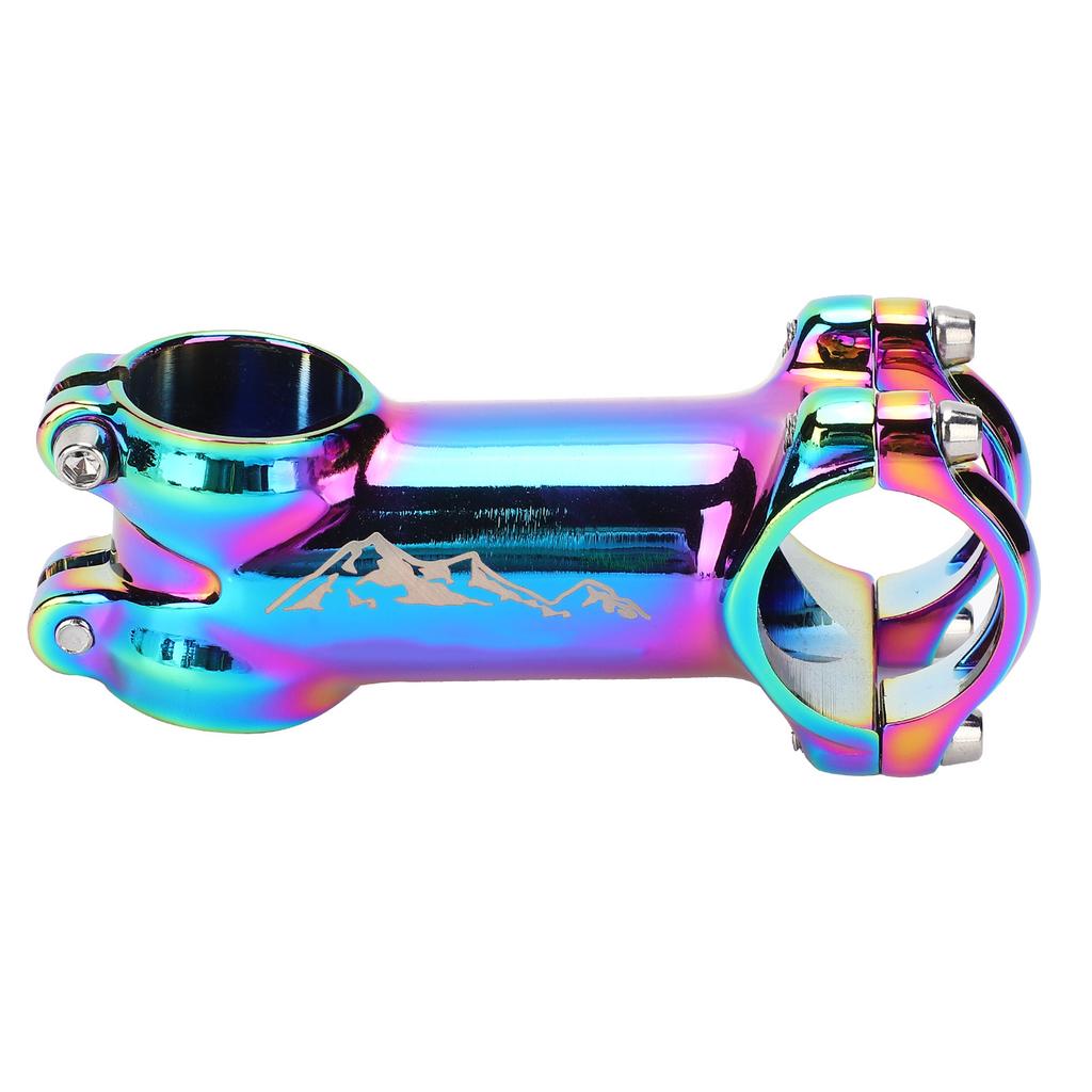 6 degrees  Bicycle Handlebar Stem Corrosion Resistance Mountain Bike Aluminum Alloy Stem Accessory90mm