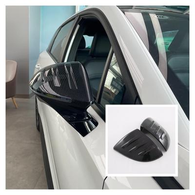 For MG4 EV Car Imitation Carbon Fiber Rearview Mirror Cover Door Side Rear View Shell Protector ABS Replacement Auto
