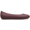 Crocs Comfortable Lightweight Versatile Flat Casual Shoes Women shoes Deep-Purple 209384-6WD
