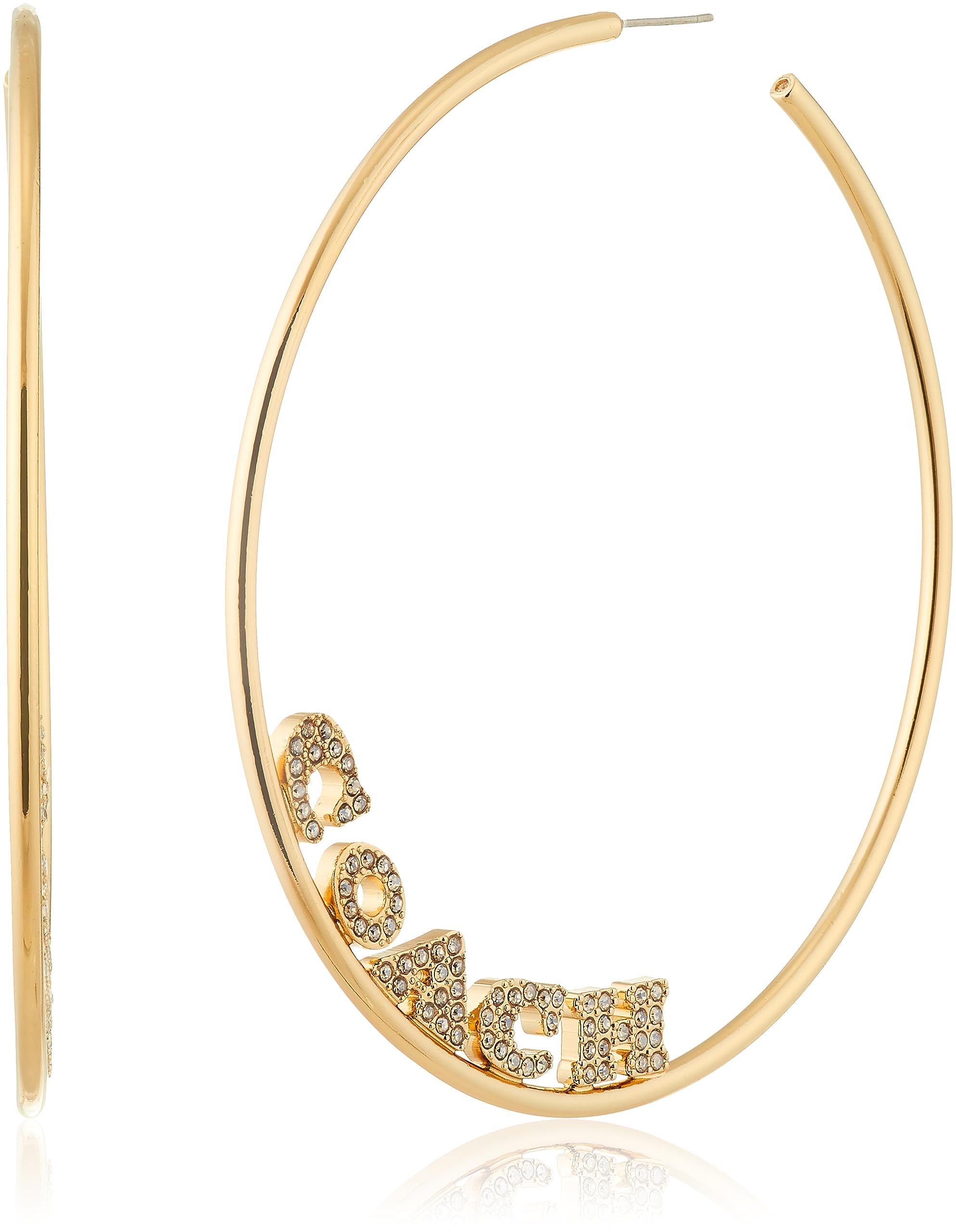 

Brass earrings 37383827GLD710 [Coach] [Product]