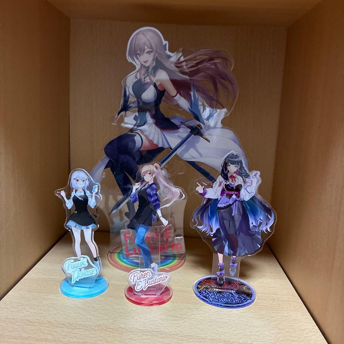 Used Nijisanji acrylic stand bulk sale