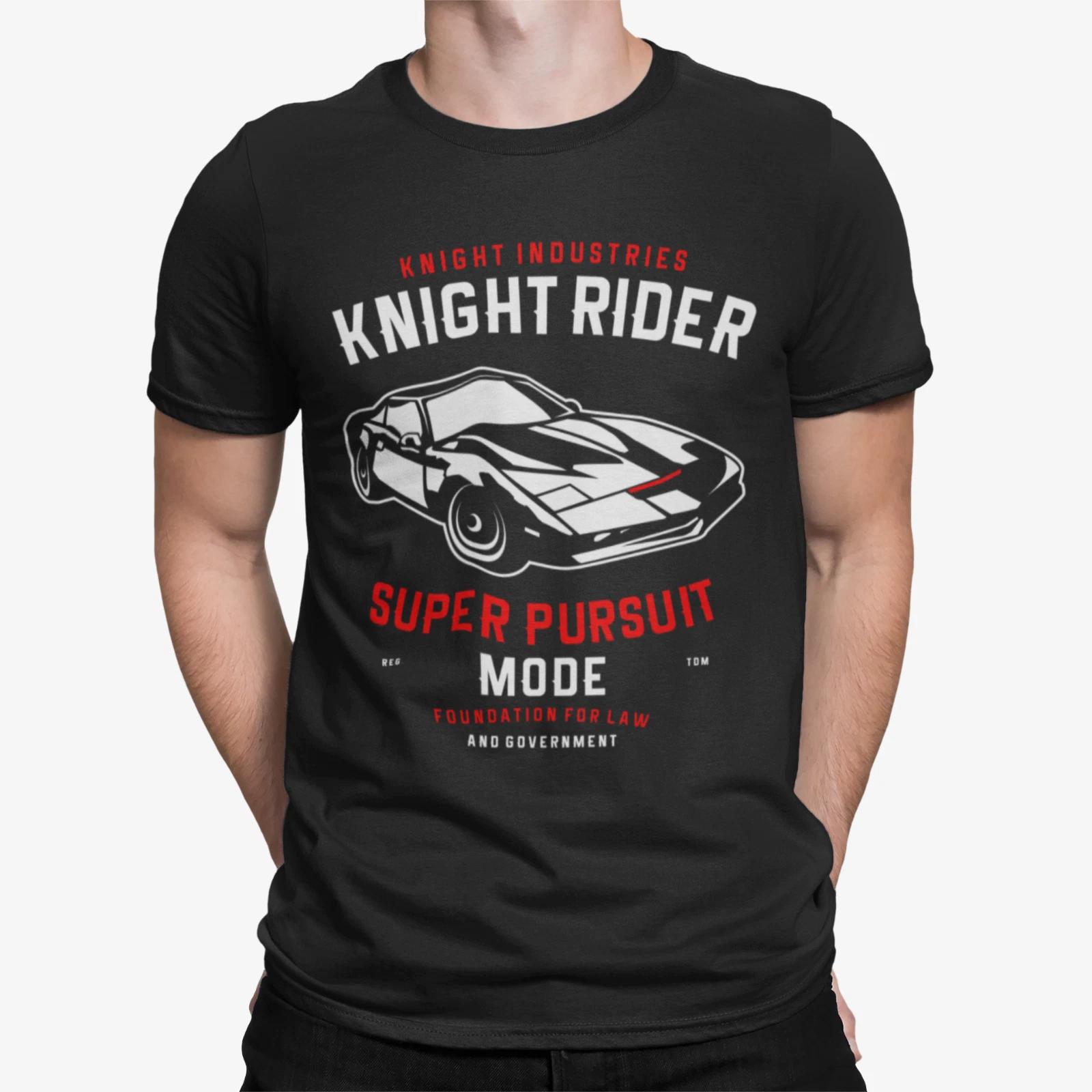 

homage 80s 90s stag do tv show film movie t shirt for knight rider fans XL