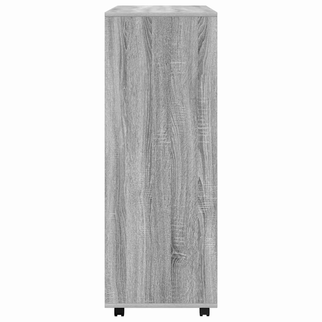 Wardrobe Gray Sonoma 80 x 40 x 110 cm Particleboard