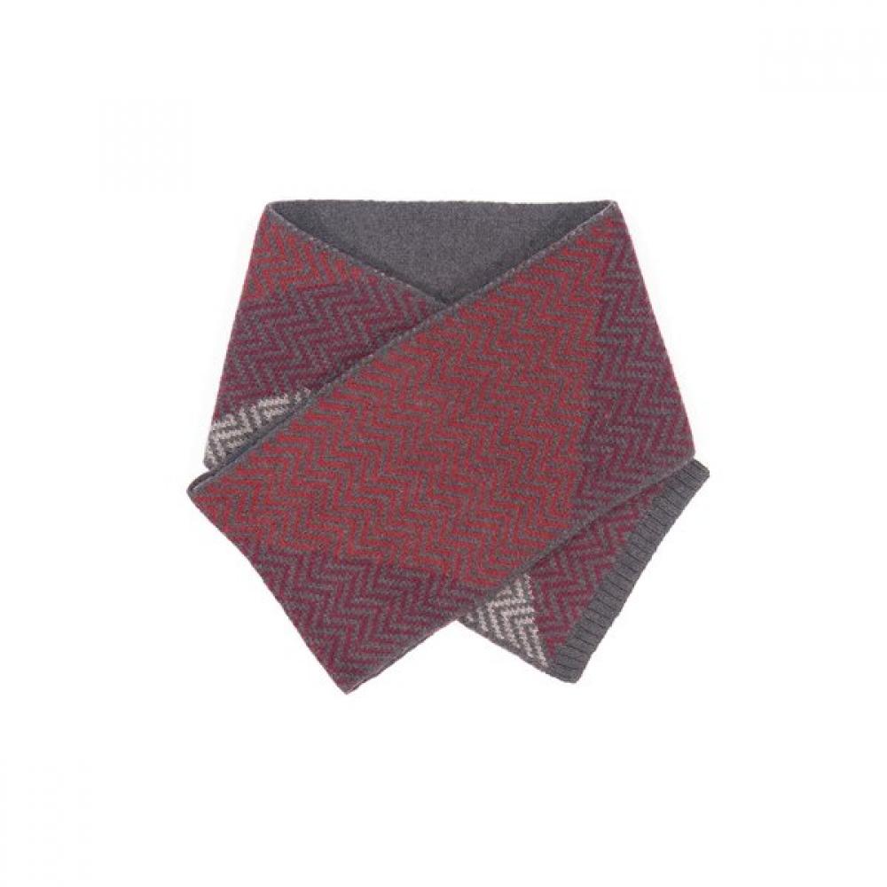 

Vanbrough Cashmere 100 Herringbone Pattern Petit Muffler Bpftm1003 Rd Single option