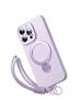 Liquid Bracket Lanyard Phone Case For iPhone 16 Pro Max 15 14 13 Pro Max 16Plus 360° Rotation Stand Wrist Strap Cover 16 Pro Max