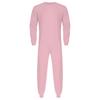 Unisex Anti-Strip Adaptiver Overall Rundhalsausschnitt Langarm Reißverschluss hinten Lange Hose Einteiler Strampler