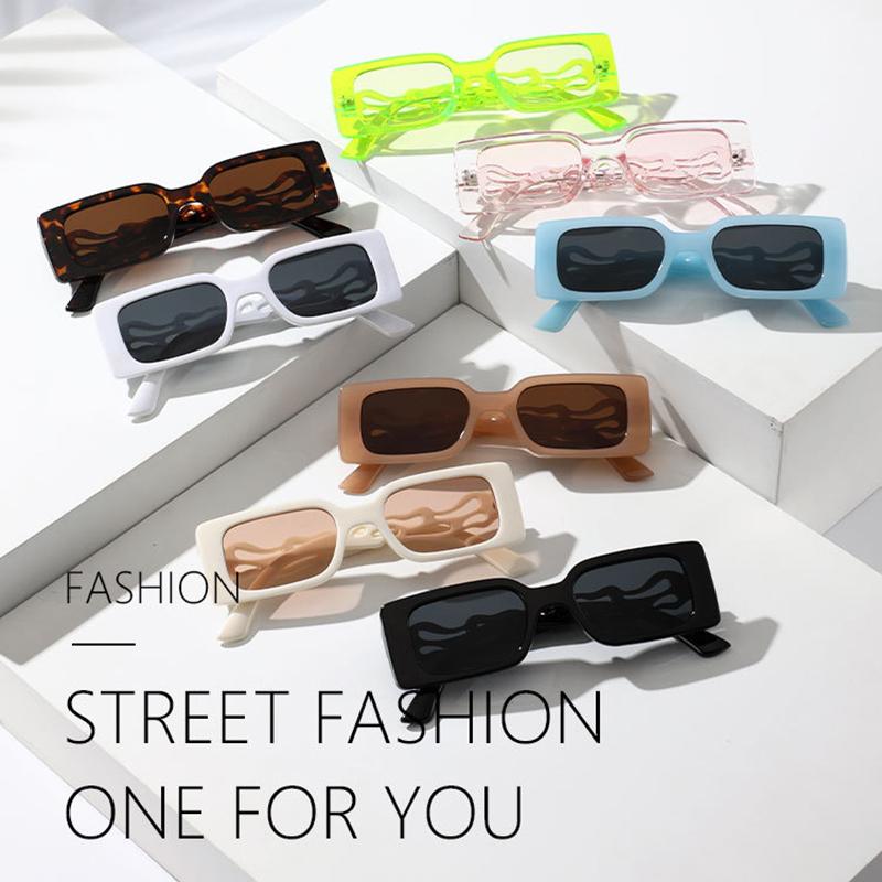 

Новые модные солнцезащитные очки желейного цвета в квадратной оправе для женщин