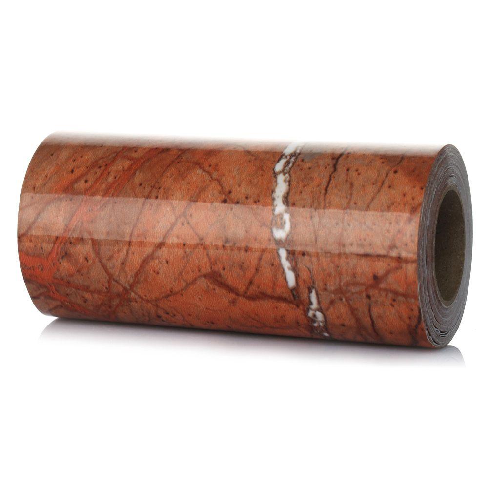 PVC Self-adhesive Vinyl Decals Skirting Line Marble Wall Border Stickers Baseboard Waist Line Wallpaper