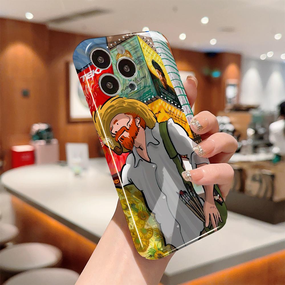 All-inclusive Film Phone Case Cartoon Fashion Design Hard Shell Full Cover Camera Protection Case for OPPO A60 A96 Reno12 Realme C53 C75