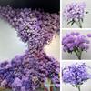 10-Piece Purple Floral Artificial Flower Set for Wedding and Aisle Decor