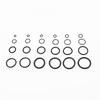 Universal set of gaskets-O-rings made of nitrile rubber 740 pcs. for car air conditioning repair, thickness 1.5 mm, 2.4 mm, 3.1 mm, black color