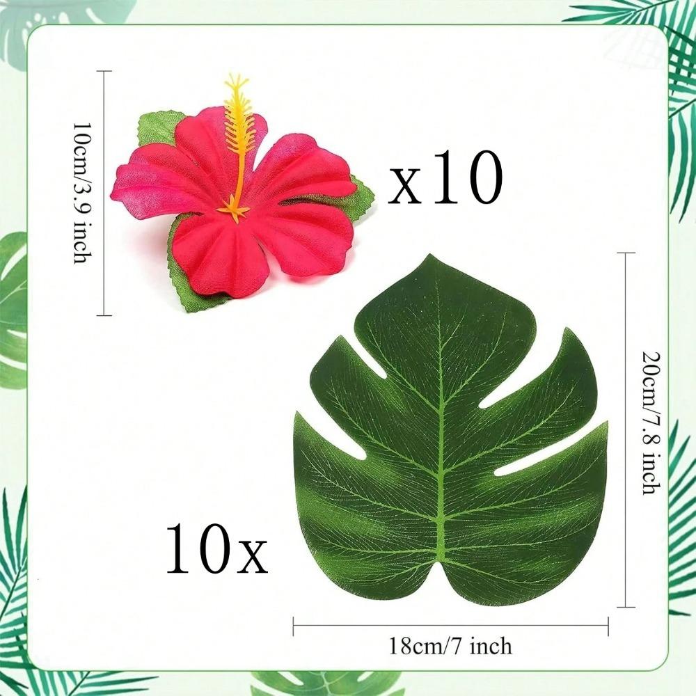 20Pcs Brown Leaves Artificial Flowers for Party Birthday Party Wedding Decoration Bride Home Table Decor Craft Gift Accessories