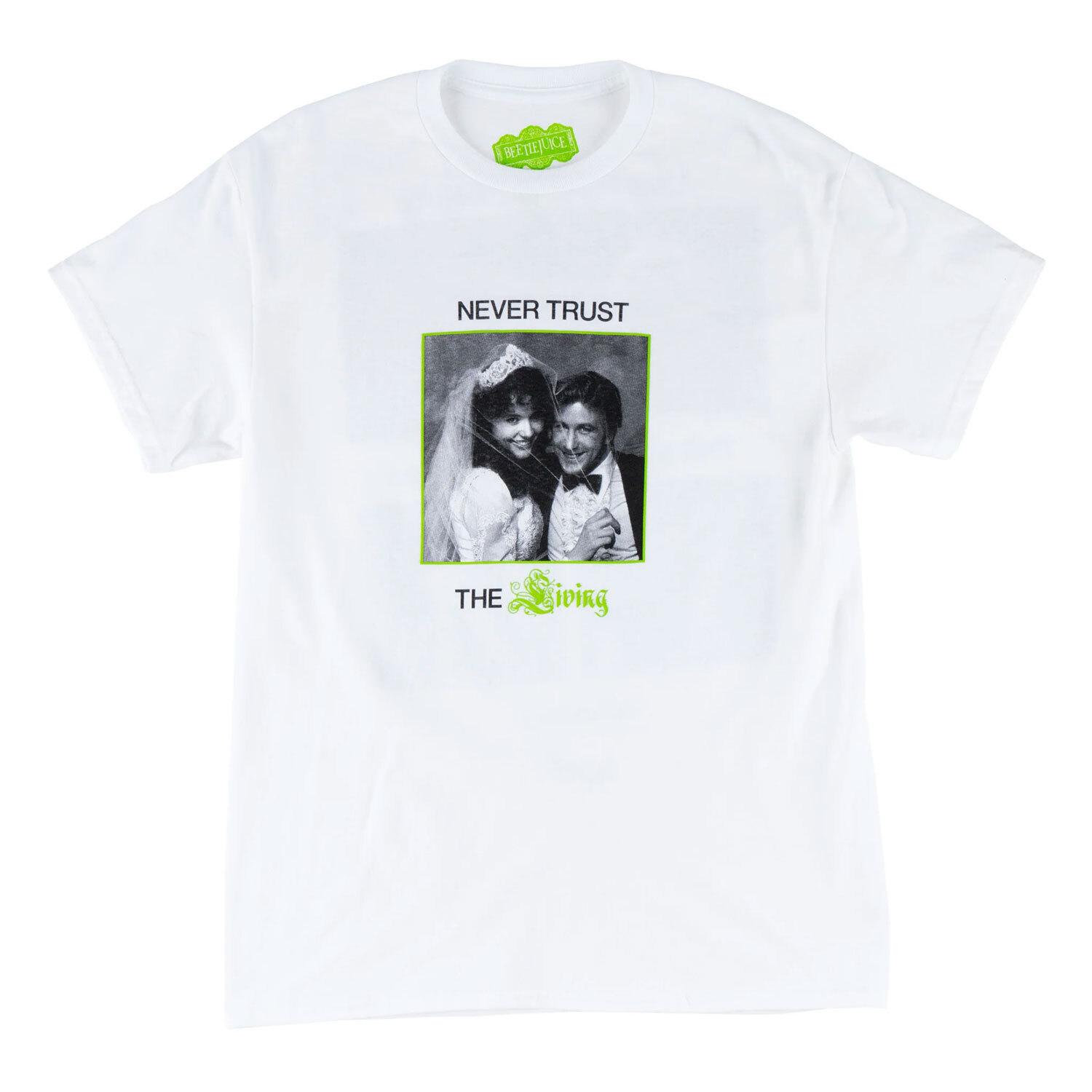 New Welcome Skateboards x Beetlejuice Trust T-Shirt White S