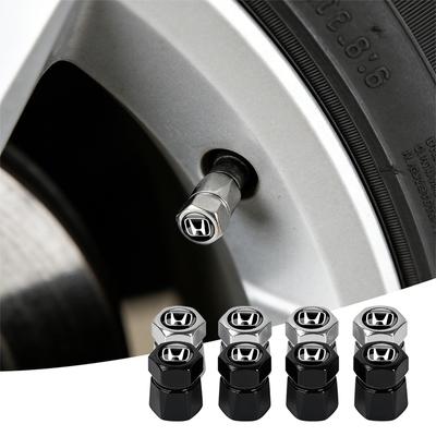 New Alloy Material for Mugen Civic Hrv City Fit Accord Car Wheel Tire Air Valve Caps Stem Cover Brand Accessories 4 Pieces