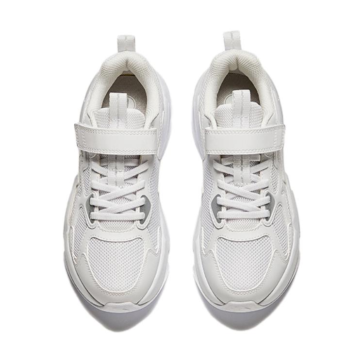 Anta Comfortable Versatile Breathable Kids Casual Shoes Kids Sneakers White 332438805S-7