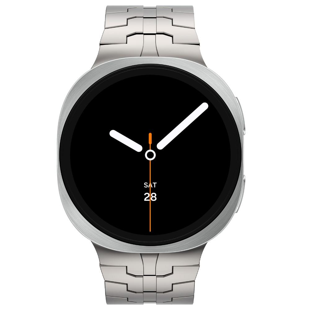 Titanium Metal Strap for Samsung Galaxy Watch 8Classic 46mm 8 40mm 44mm No Gaps Link Band for GALAXY WATCH 8 Luxury Men Bracelet