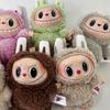17cm Labubu Cloth Mysterious Blind Box Heart Beat Macaron Series Doll Labu Cloth Car Interior Decor Pendant Toy Gifts