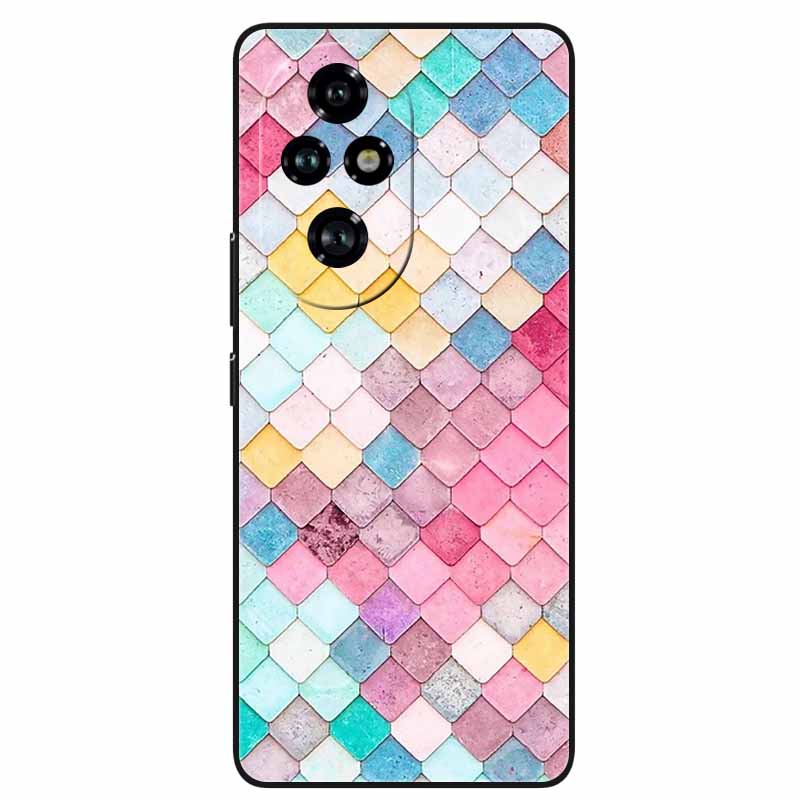 For Honor 200 5G Case Lovely Cute Cartoon Silicone TPU Soft Phone Cover for Honor 200 Honor200 Protect Back Shells FUnda Coque