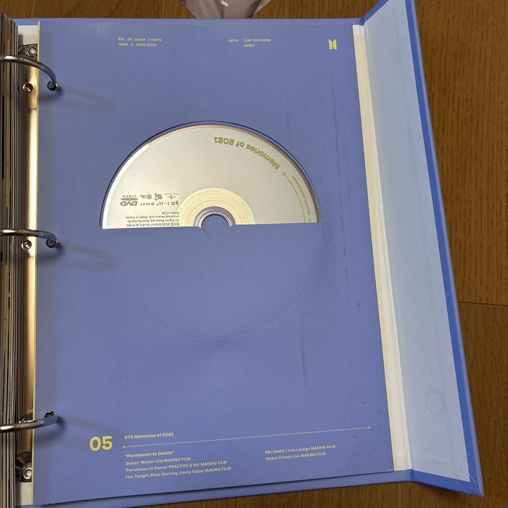 [USED] BTS Memories of 2021