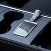 Novo Liga de Alumínio Para Tesla Model 3 Model Y Porta-Chave Cartão do Carro Capa Protetora Capa Acessórios para Carro Acessórios de Cobertura Completa