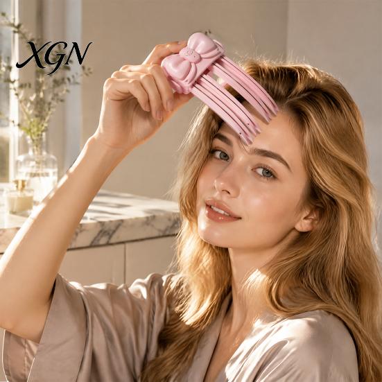 Heated Hair Comb Electric Volume Clip, 2 Heat Settings Volumizing Styling Accessory Rechargeable Root Lift Bangs for Fine Flat