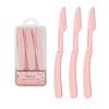 KELLY FACE Eyebrow Trimmer Set: Safety Folding Razors for Shaping & Makeup (3 Pieces).