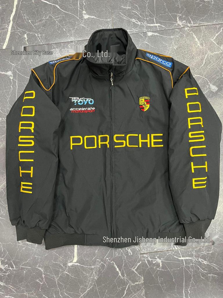 Export Gränsöverskridande Bästsäljare F1 Racing Motorcykeldräkt: Full brodyr, Ridkostym, Vinterkläder, Bomullsvadderad jacka.