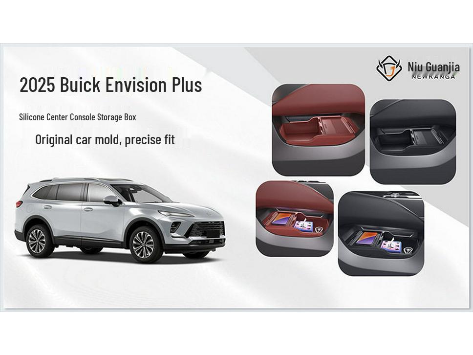 Compatible with 25 Encore Center Console Models: Armrest Box Organizer for Car Interior Storage
