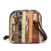 Bag Women'S Flower Color Splicing Bag Trend Handbag Crossbody Bag One Shoulder Small Square Bag