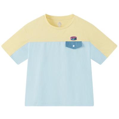 MQD Boys' Color-blocked Short Sleeve T-Shirt