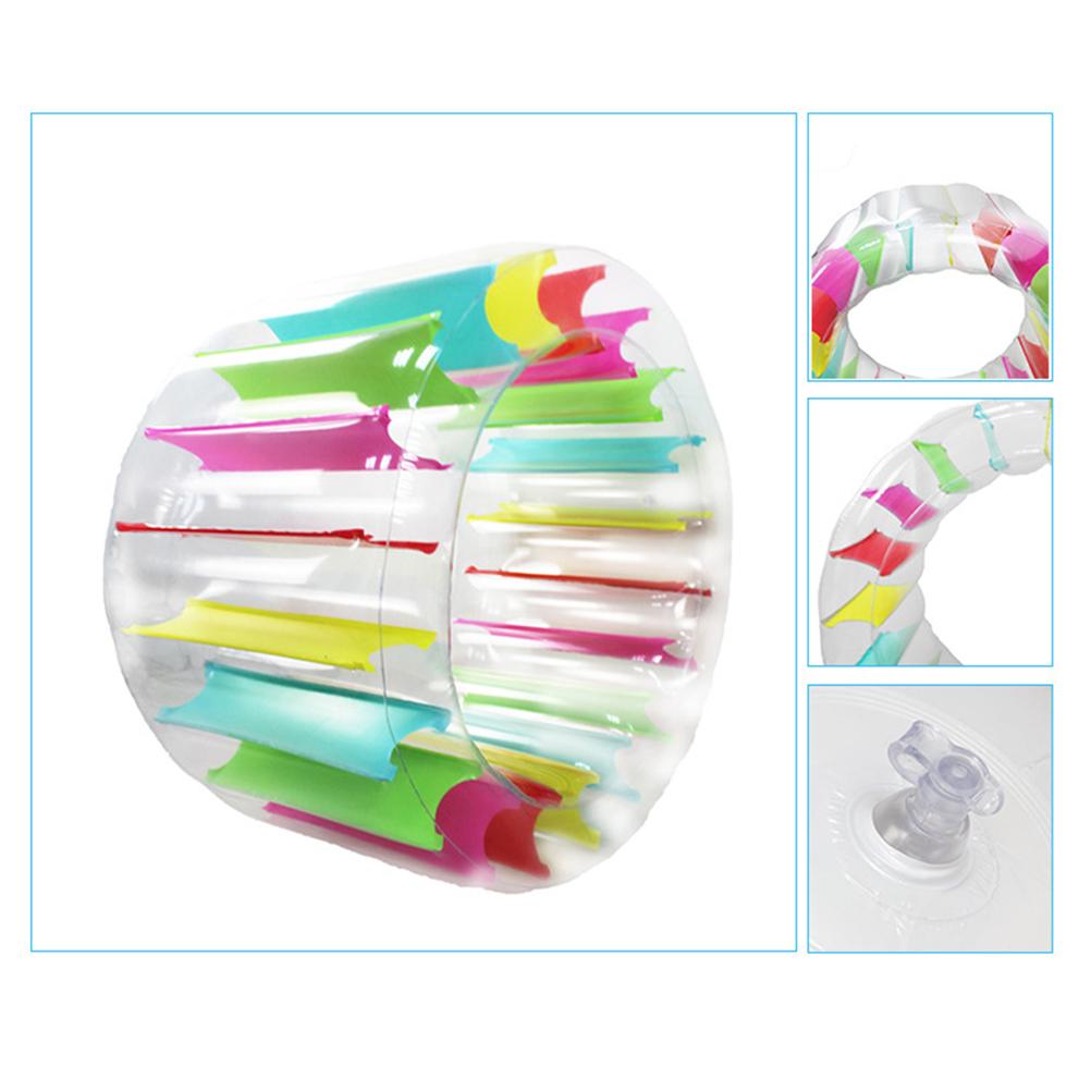 Summer Inflatable Water Wheel Simming Pool Water Wheel Hamster Wheel Water Toy Water Roller Roller
