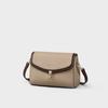 Neue kleine quadratische Tasche Echtes Leder Damen Umhängetasche Schlichte Ein-Schulter-Mittelalterliche Muttertasche