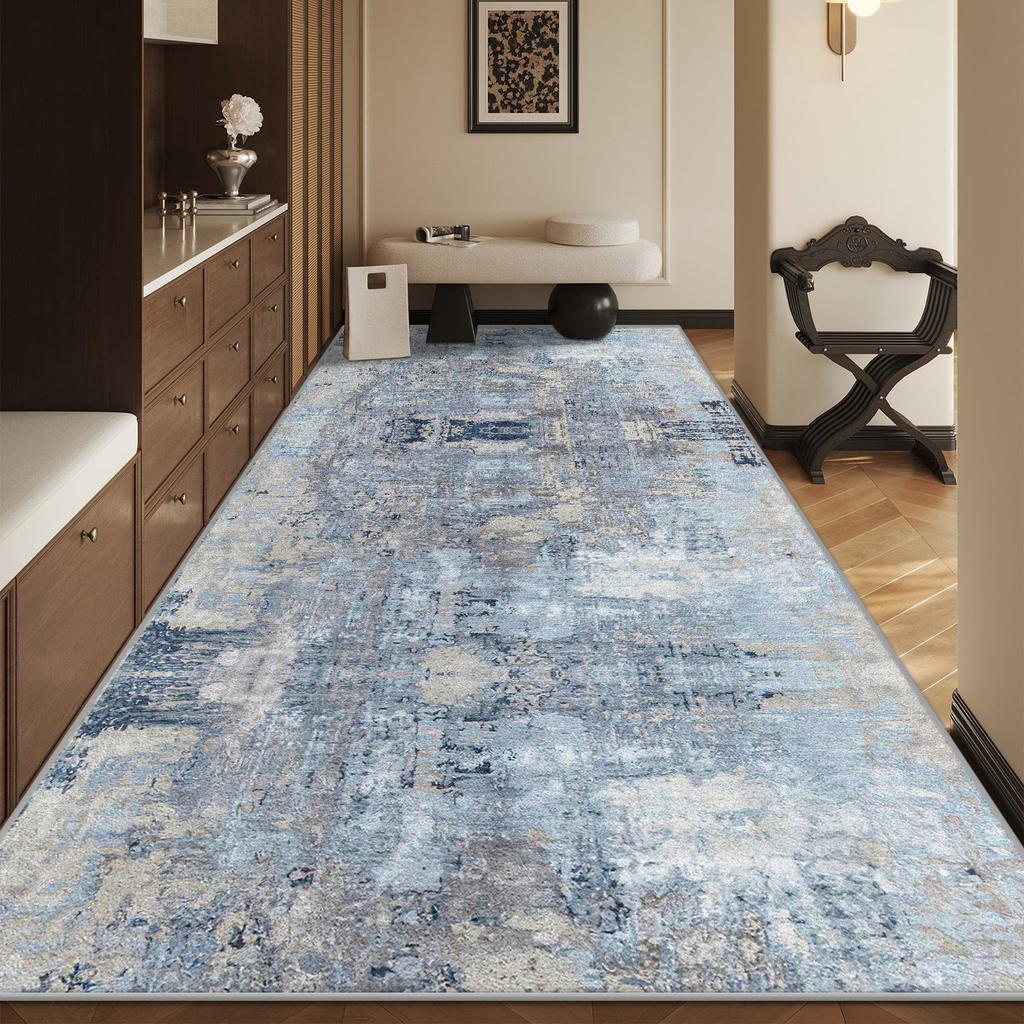 Abstract Simple Style Home Corridor Decor Carpet Soft Big Size Office Building Hallway Long Rug Easy Clean Stairway Antiskid Mat