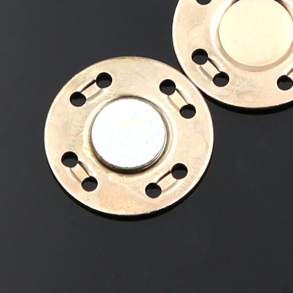 10Pairs 0.79inch Button Clasps Snaps Knitting Sewing Jacket Closure