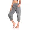 Fashion Personality Punk Elegant Women's Yoga Pants Loose Comfort and Casual Cropped Pants Knitting Jogger Pants