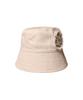 Elkebeullum Flower Patch Cotton Beige Bucket Hat