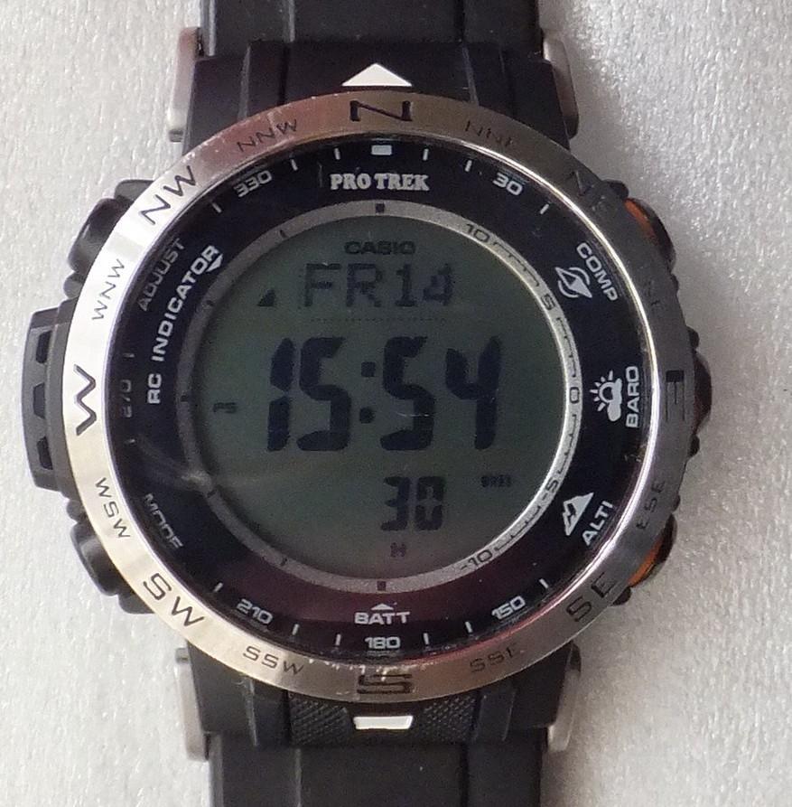 

[Б/У] Casio Pro Trek PRW-30 Радиоуправляемые солнечные часы 3490JA