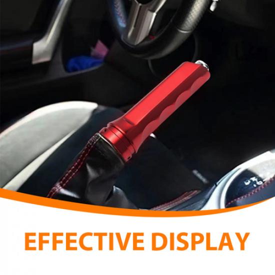RED NEW Aluminum Car Handle Hand Brake Sleeve Universal Fitment Cover