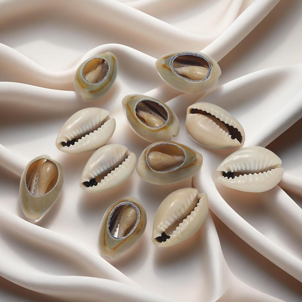 Hand-Drilled Natural Seashell Pendant for DIY Jewelry: Necklace and Bracelet Accessories
