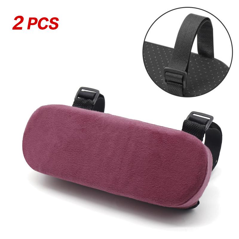 1/2Pcs Soft Armrest Cushion Pp Sponge Foam Home/Office Chair Arm Rest Covers Computer Gaming Elbow Cushion Removable Washable