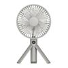 Portable Handheld Rechargeable Fan USB Rechargeable 4 Speed Wind Camping Tripod Fan for Outdoor Desktop Use/Tent Ceiling