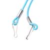 12Pcs Adjustable Cord Cross Stitch Side Clip Set Elastic Lanyard Elastic Hanging Tensioners Clips Removable Rope Hat Strap