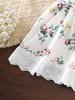 Baby Girl Floral Lace Short Sleeve Outfit Set