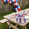 American Independence Day Ribbon, A Must-have Decorative Ribbon For Presidential Campaigns.