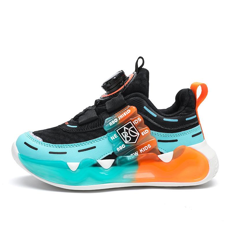 Middle and Older Children's Sports Shoes Boys' Shoes 2025 Spring Mesh New Shoes Boys Casual Breathable Mesh Shoes