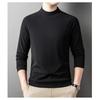 Men S Solid Color Long Sleeve Pullover T Shirt Casual Autumn