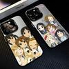 Cute Japanese Anime Girl K-ON Phone Case For iPhone 17 16 15 14 13 12 11 mini Pro Max X XR XSMAX 8 Air Plus Anti Fall Matte Back