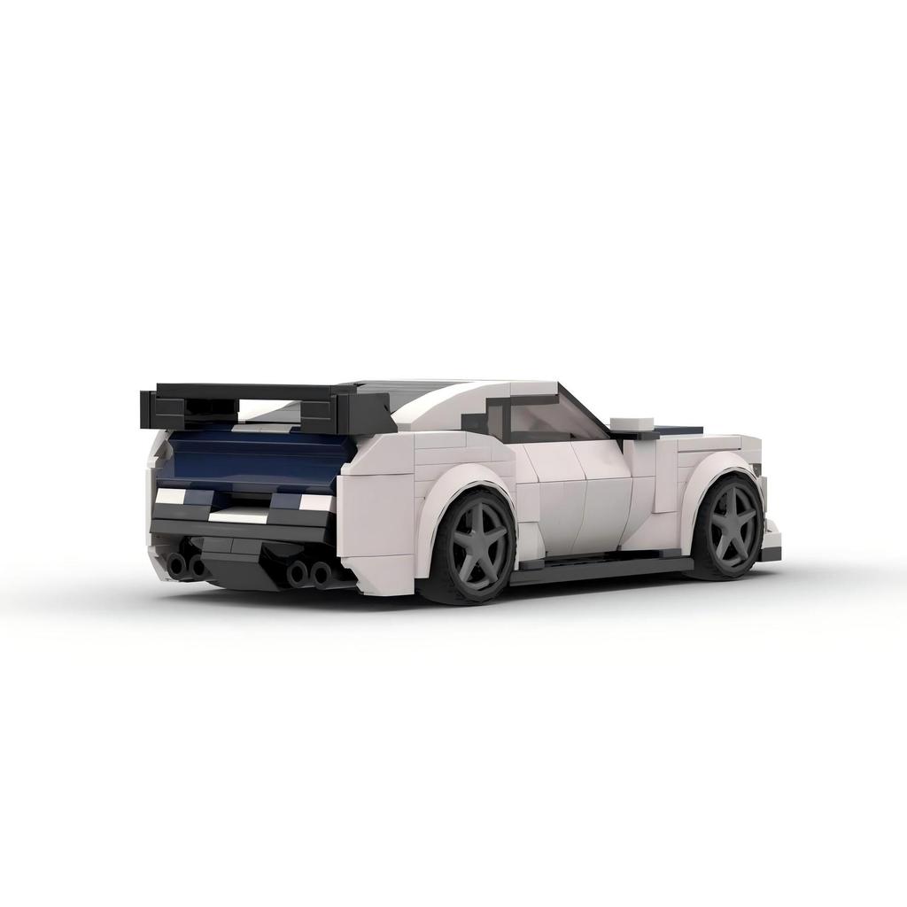M Building Block Car Ford Mustang Boy Assembled Building Block Compatible Diy Speed Car Model